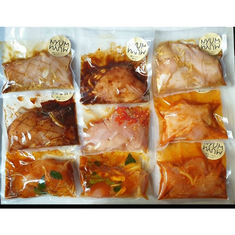 

dada ayam berbumbu (siap masak)