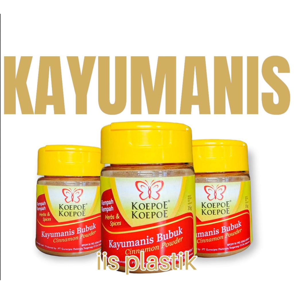 Koepoe Kayumanis Bubuk Cinnamon Powder Kayu Manis 35gr