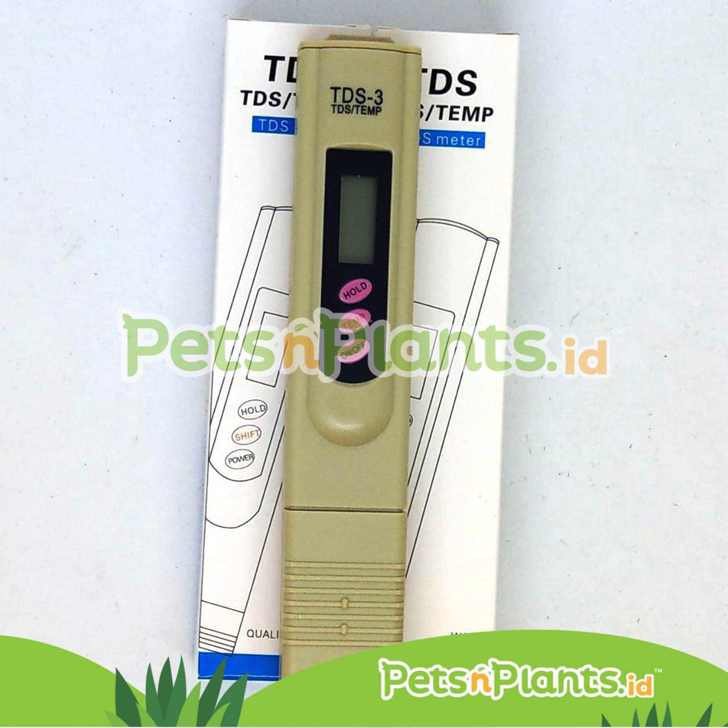 Alat Ukur TDS PPM Hidroponik - TDS PPM Meter Tester