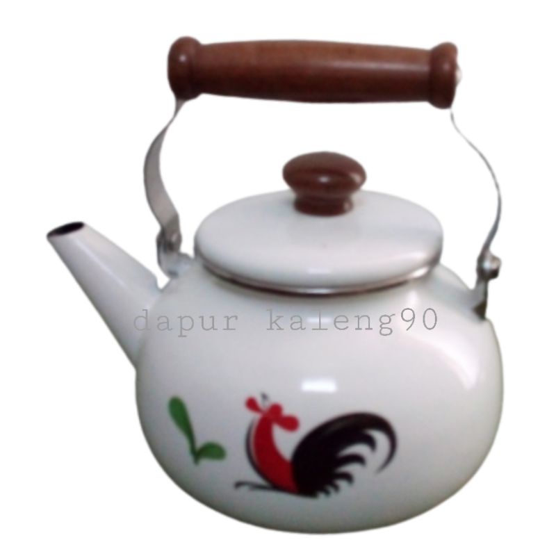 teko enamel ayam jago 2 lt