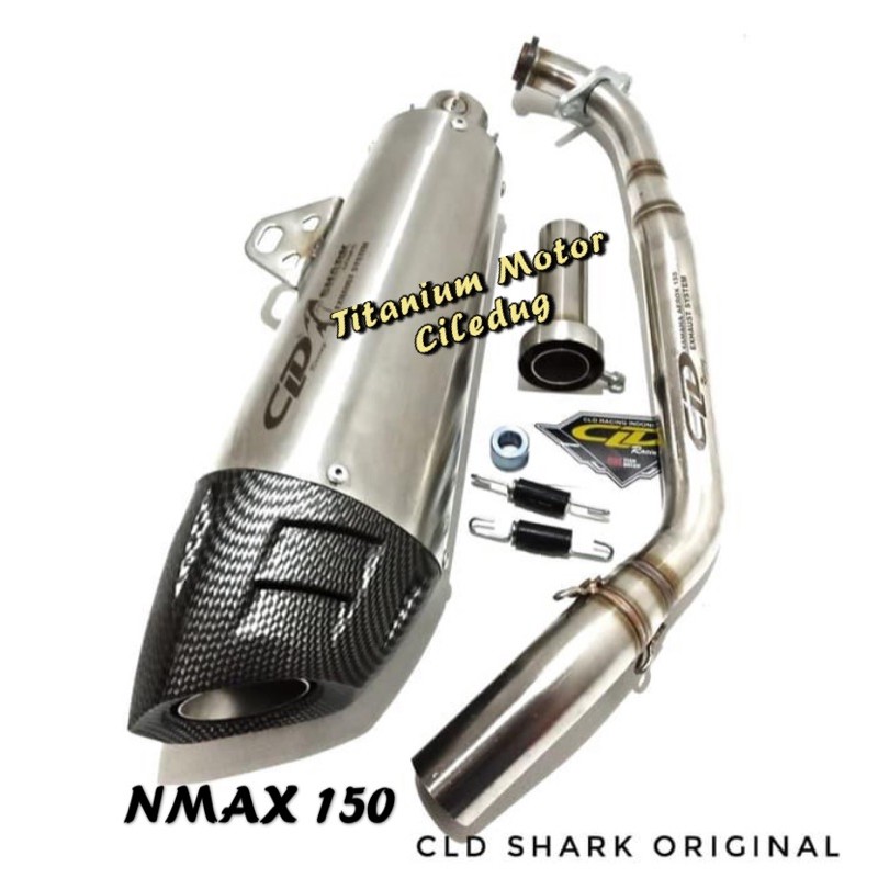 Knalpot CLD SHARK NMAX 150 ORIGINAL