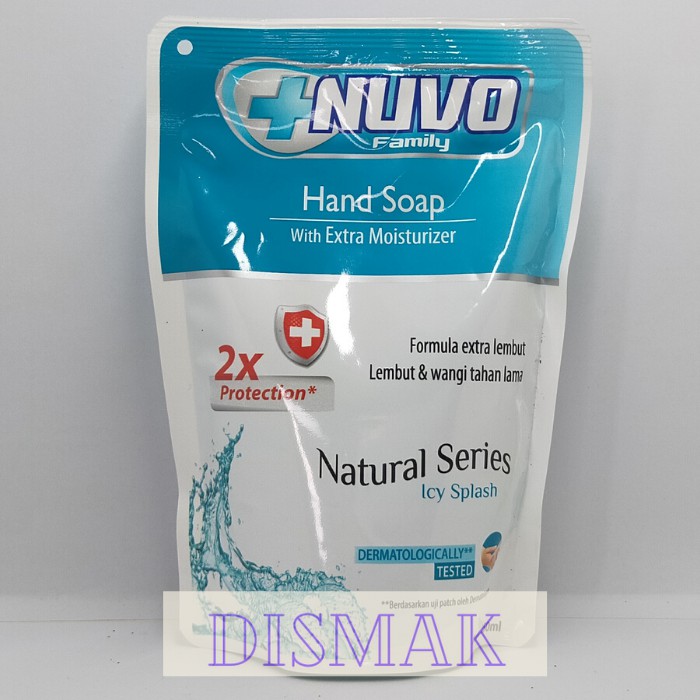 Nuvo Hand Soap Sabun Cuci Tangan Icy Splash