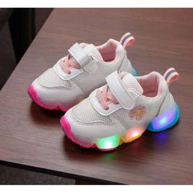 Sepatu anak import sepatu LED