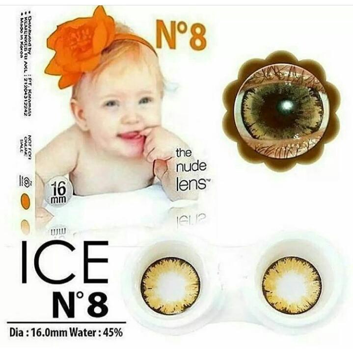 ICE N8 NUDE BROWN (-0.50 S/D -6.00)