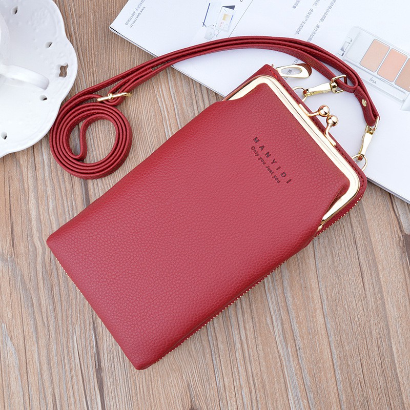 ORIGINAL MANYIDI TAS BAHU SELEMPANG TALI PANJANG KONDANGAN NIKAHAN PESTA WANITA MUAT HP BESAR X001-42