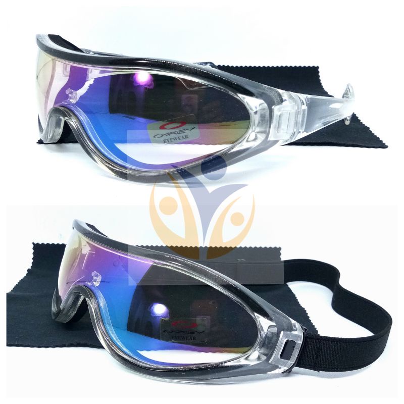 Kacamata safety apd goggle with rubber windshield