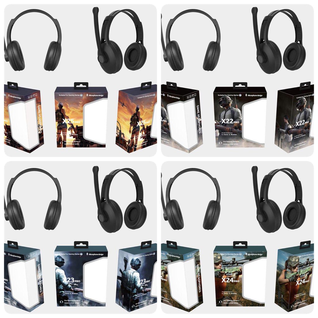 [RO ACC]  HEADPHONE HEADSET GAMING OPEN MIC PUBG MOBILE LEGEND JACK 3.5MM