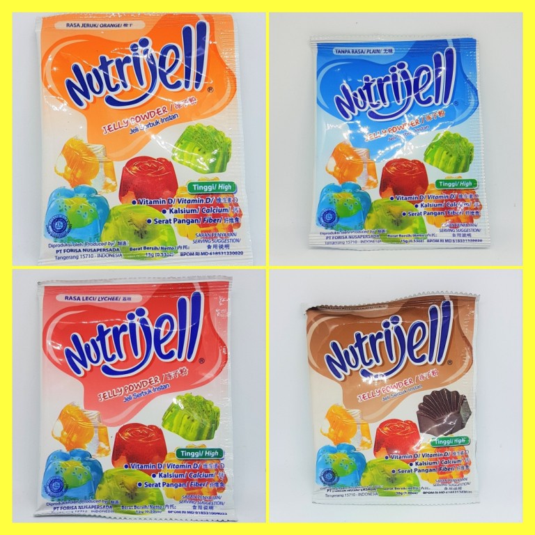 

NUTRIJELL KEMASAN 20 GR