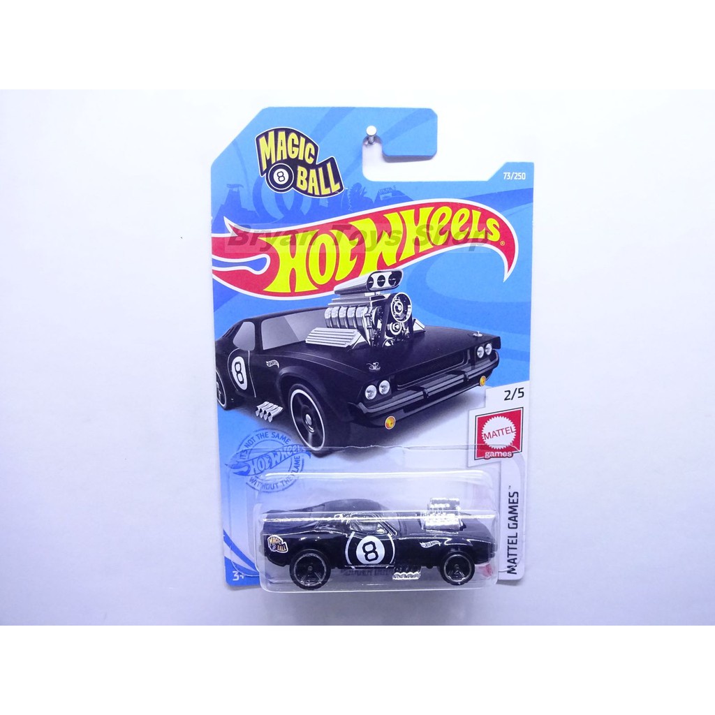 Hot Wheels Rodger Dodger Hitam No. 8