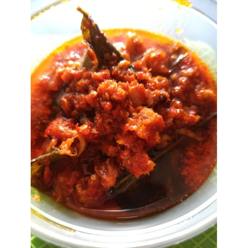 

SAMBAL CUMI ASIN + TERI MEDAN