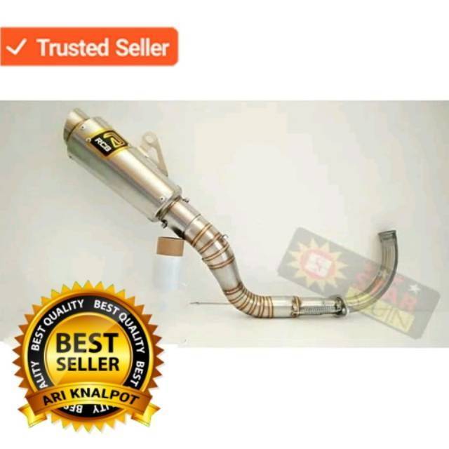 Knalpot RCB DRAG Fulsystem Mio Beat Vario Mio Fino Scoopy Dll