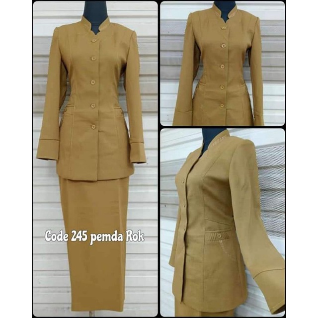 BAJU DINAS PEMDA WANITA. BAJU DINAS GURU WANITA. BAJU PEMDA MUDA, PEMDA TERANG