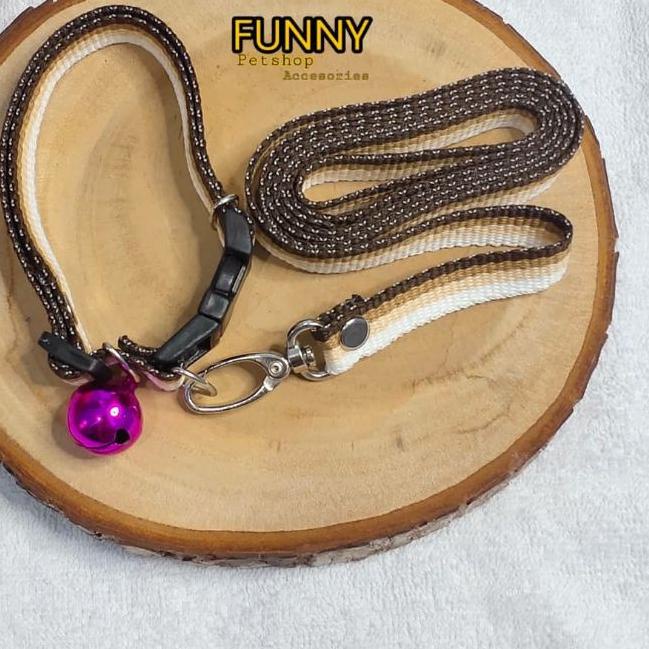 ◘ tali kalung anjing kecil/ tali penuntun anjing / kalung + tali kucing&anjing ♦