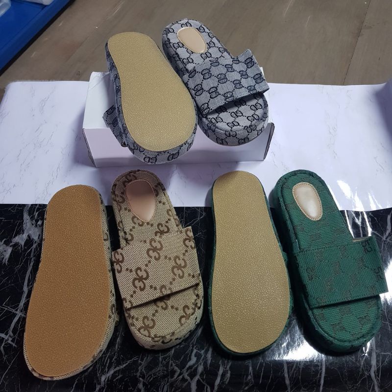 [✅BISA COD] 9026 Sandal Wanita Import SLD Kanvas Flip Flops VIRAL 2021 2022