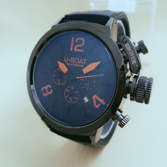 Jam tangan pria U boat chrono aktif
