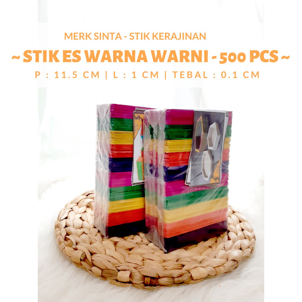 Jual Stick Ice Cream Kerajinan - Jual Stik Es Krim - Gambar Stik Es