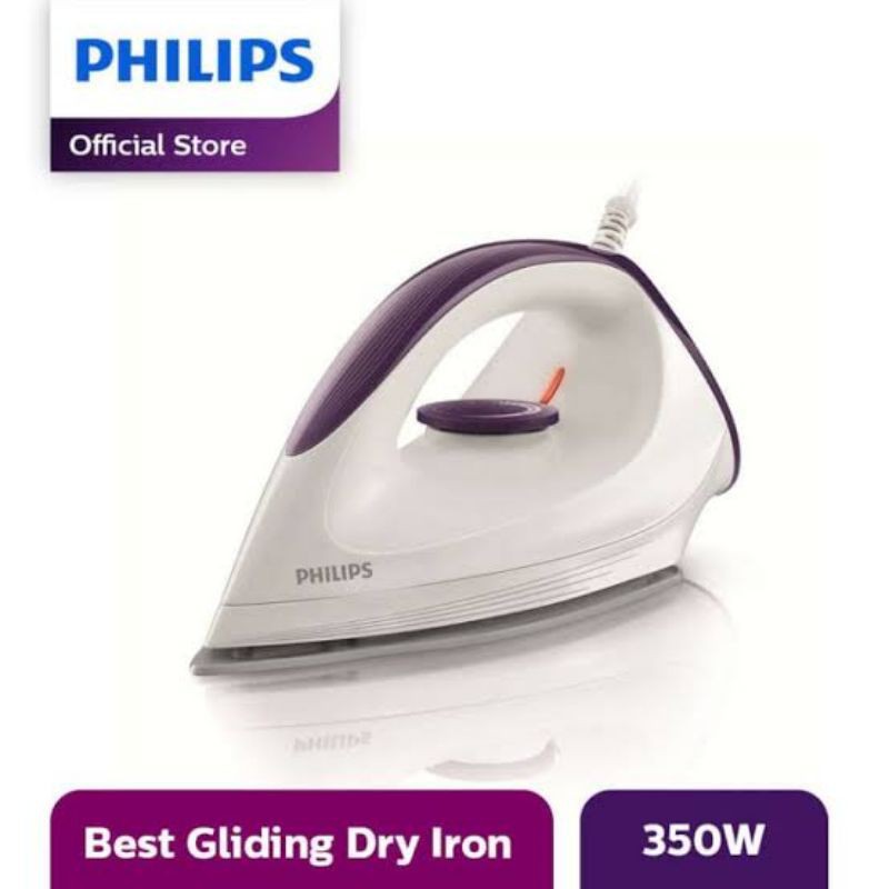 SETRIKA PHILIPS GC 160 AFFINIA DRY IRON GC160 350 WATT