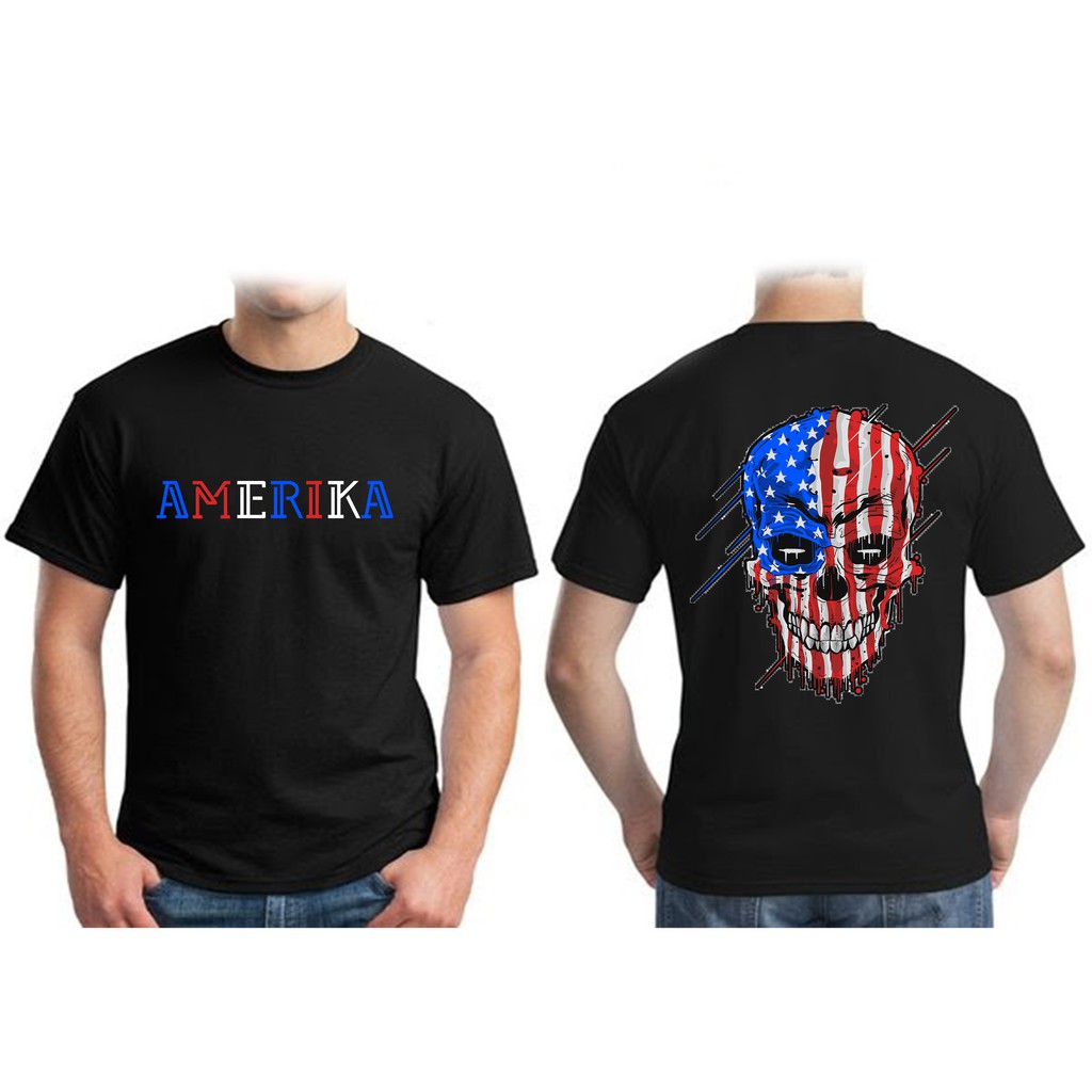 Baju Slowmo - Tengkorak Amerika
