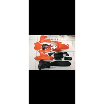 Body set ktm 85+jok+tank+kran, body trail full set ktm 85