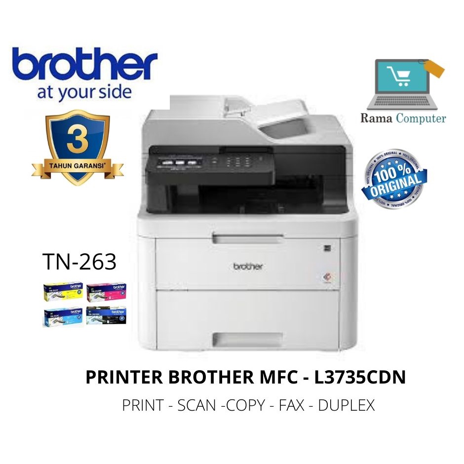 

Printer BROTHER MFC - L3735CDN MFC L3735 CDN L 3735 CDN MFC L3735CDN