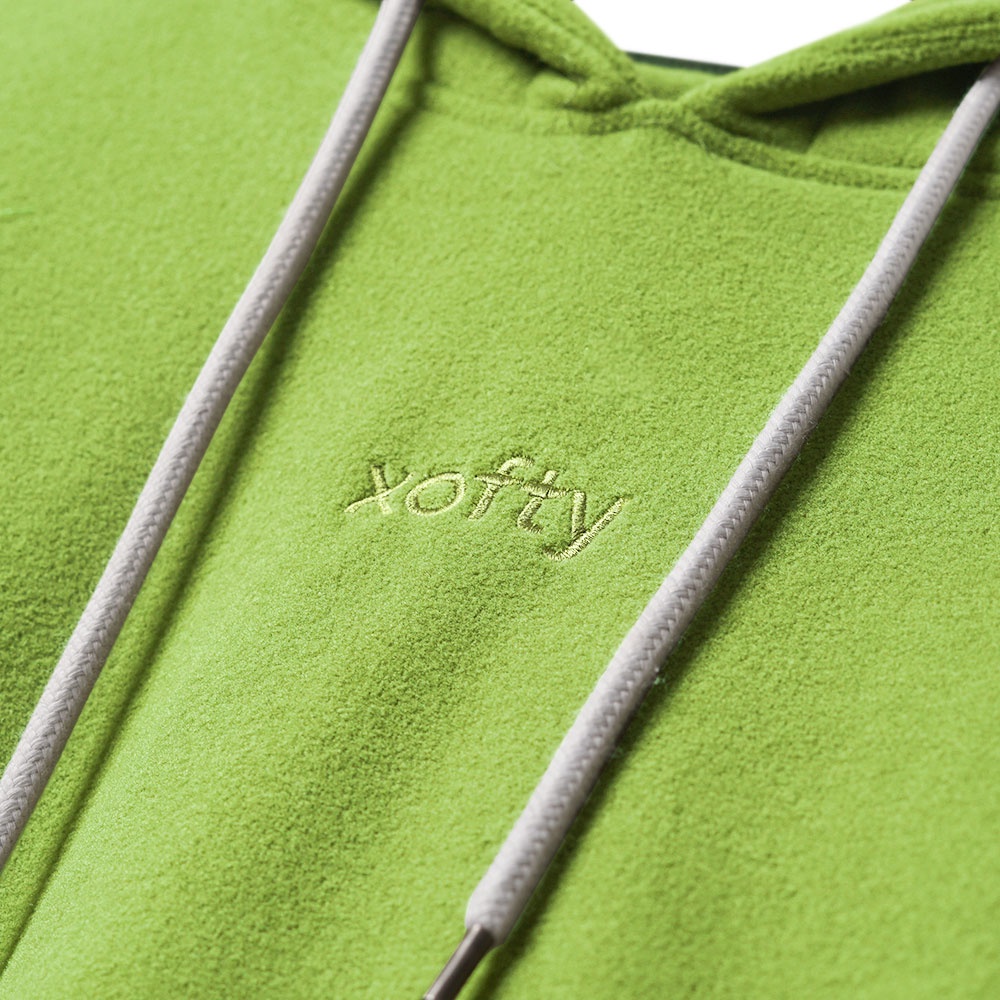 Xofty Valtari Polar Hoodie Sweater Green