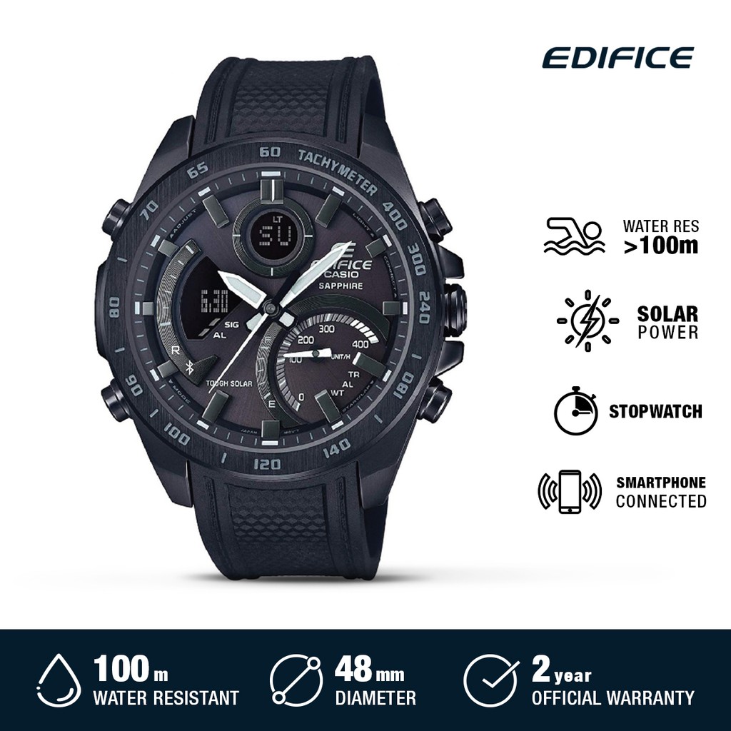 Casio Edifice Jam Tangan Pria ECB-900PB-1ADR