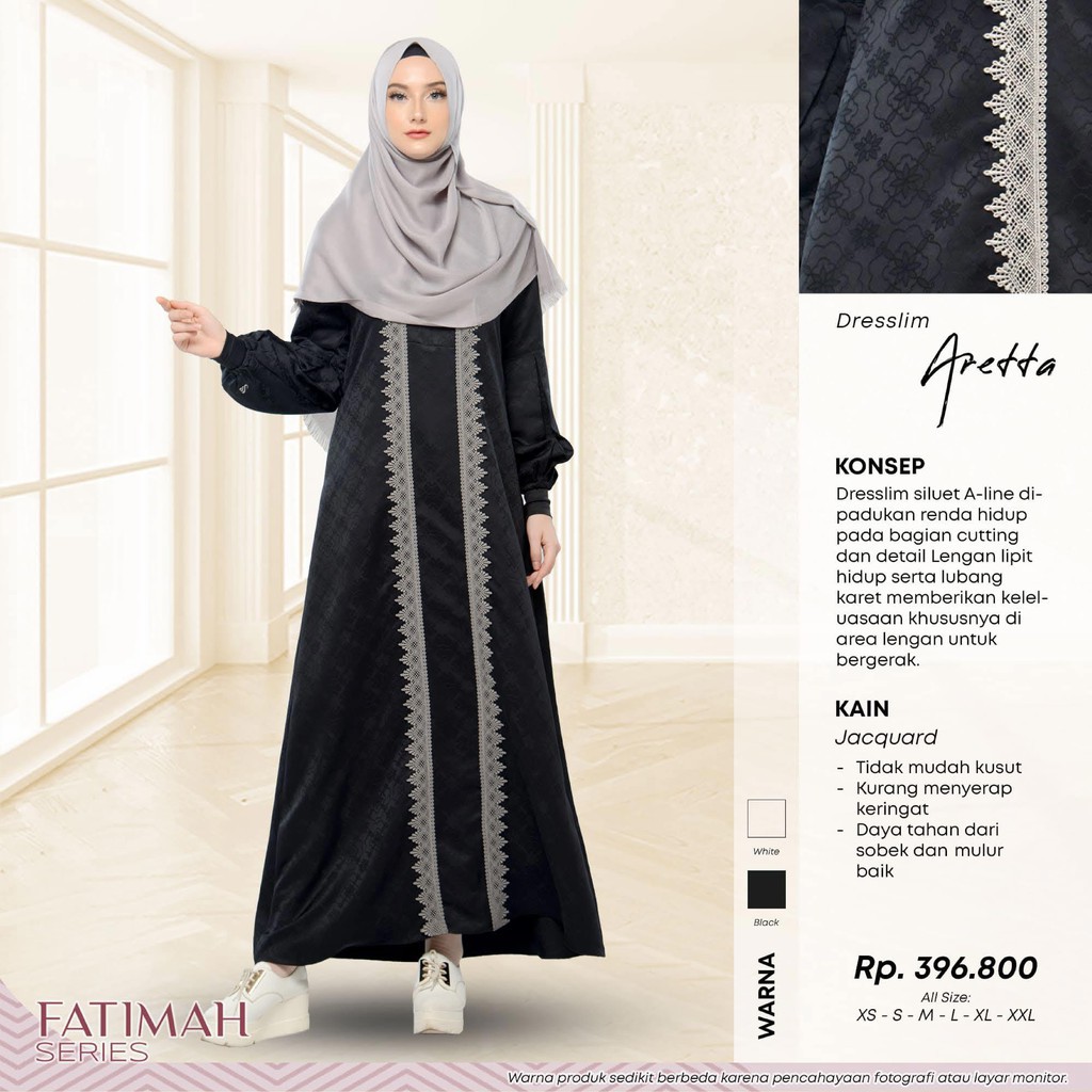 Rabbani - Gamis Dresslim Muslim Wanita Aretta
