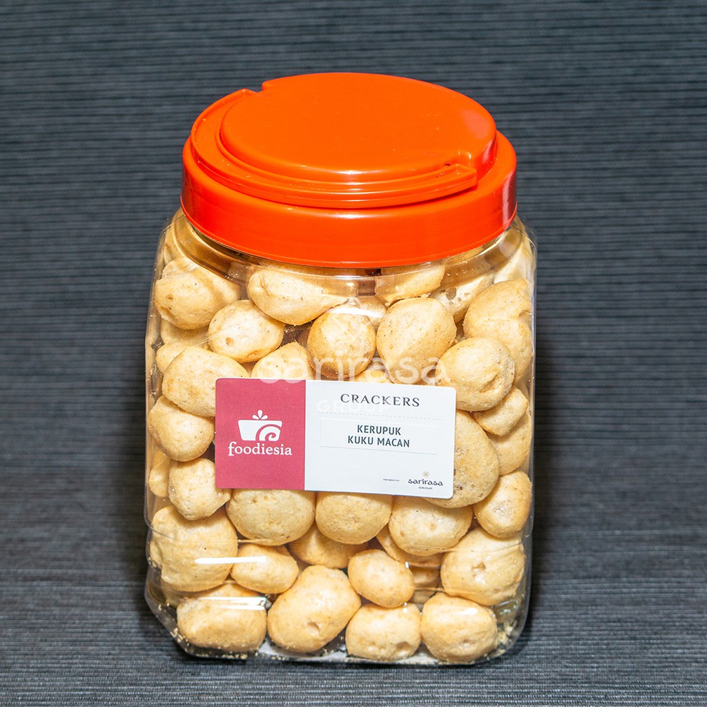

Sarirasa - Foodiesia Kerupuk Kuku Macan Kemasan Toples 130 gram