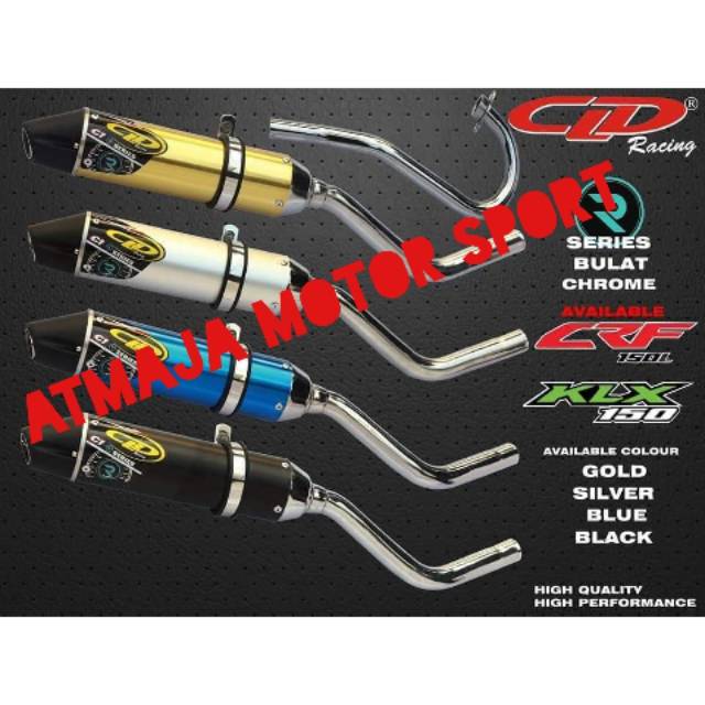 KNALPOT RACING CLD KLX HONDA CRF R SERIES BULAT