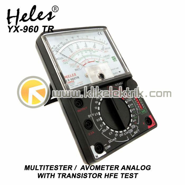 Multimeter Heles YX-960TR MULTIMETER ANALOG Avometer Heles YX 960 T