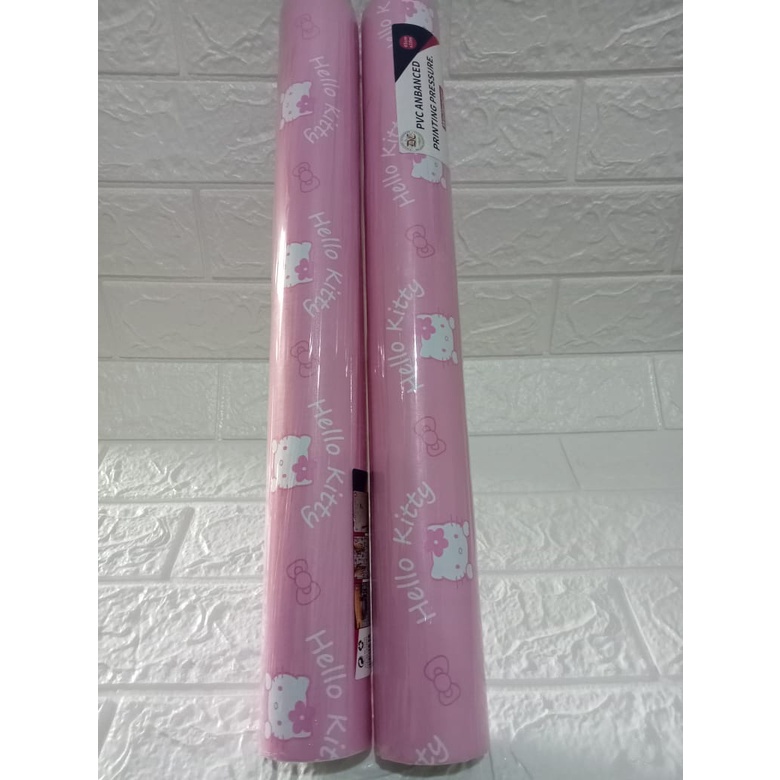 Wallpaper Sticker Hellokitty Motif KT009 Uk 8Mx45CM 1 roll