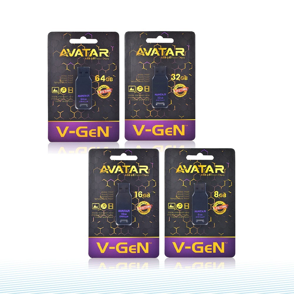FLASHDISK 8GB 16GB VGEN GARANSI RESMI ORIGINAL