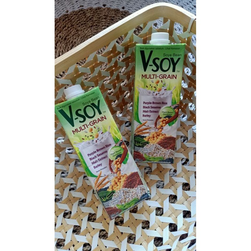 

V-Soy UHT SoyMilk 1Liter