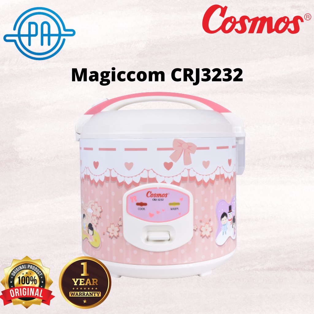 MAGIC COM COSMOS CRJ3232 RICE COOKER CRJ 3232