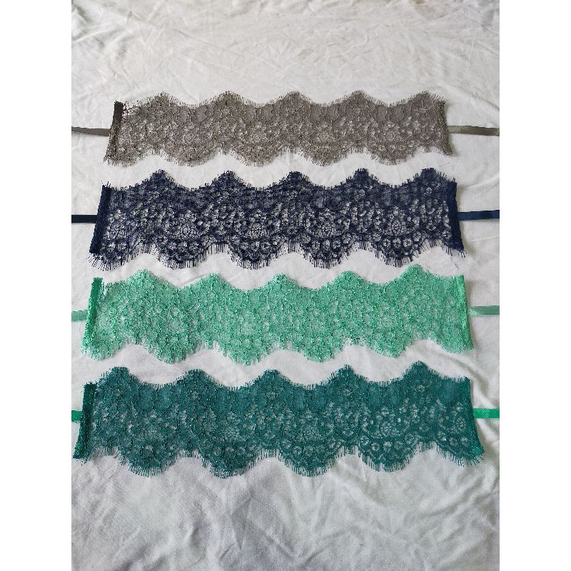 Ciput Brukat Tali Pengantin Brukat Hijab Pengantin Kondangan Ciput Renda Tali Pengantin Brukat Ikat 