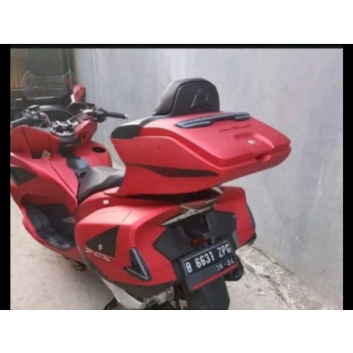 Jual top box pcx lokal 160 box belakang sandaran belakang honda pcx lokal 160 Limited