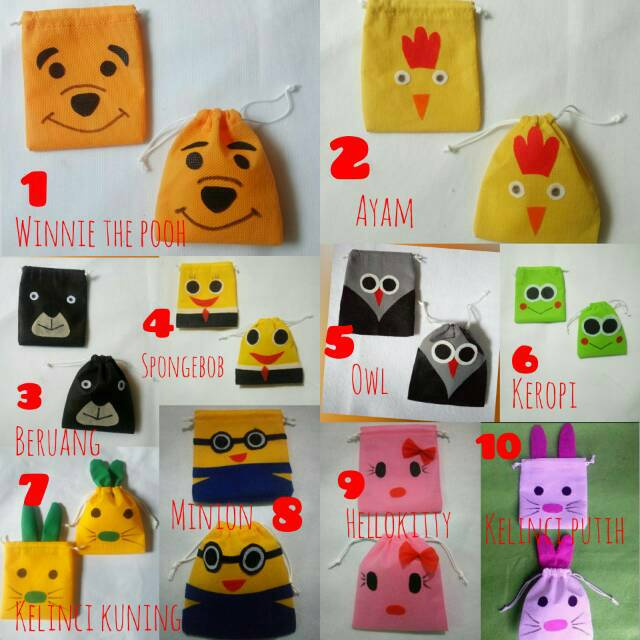 

PRE ORDER Amplop angpau lebaran serut karakter