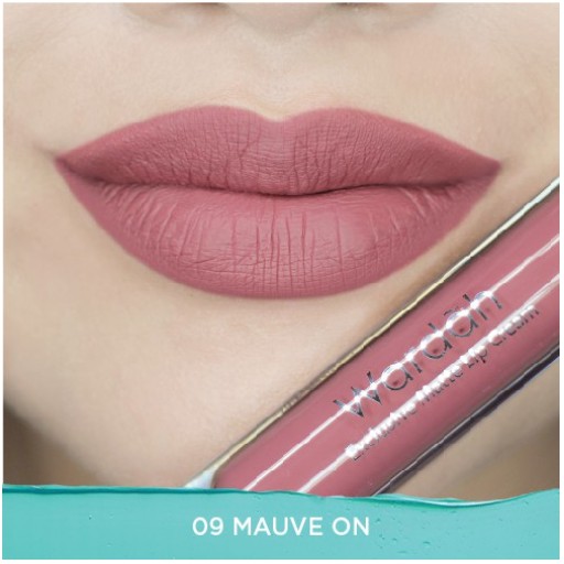 Wardah Exclusive Matte Lip Cream 09 Mauve On