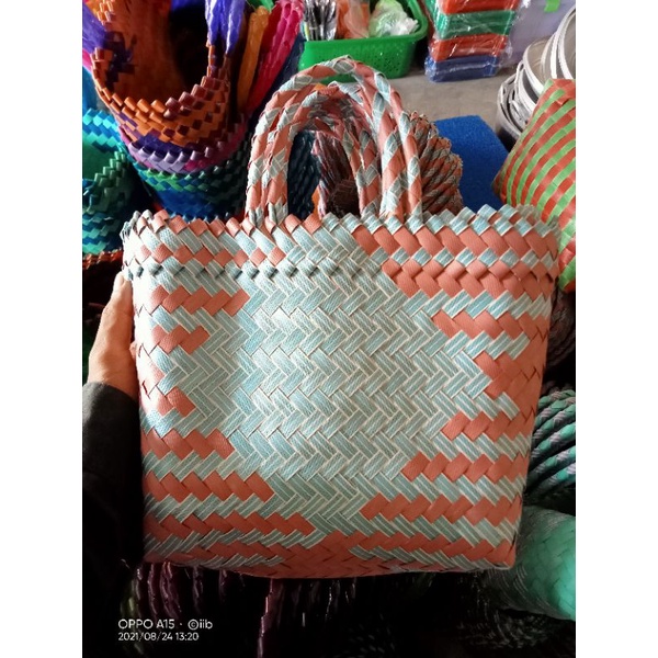 COD - Tas belanja - Tas anyaman - Tas pasar - Tas sayur - Tas belanja murah
