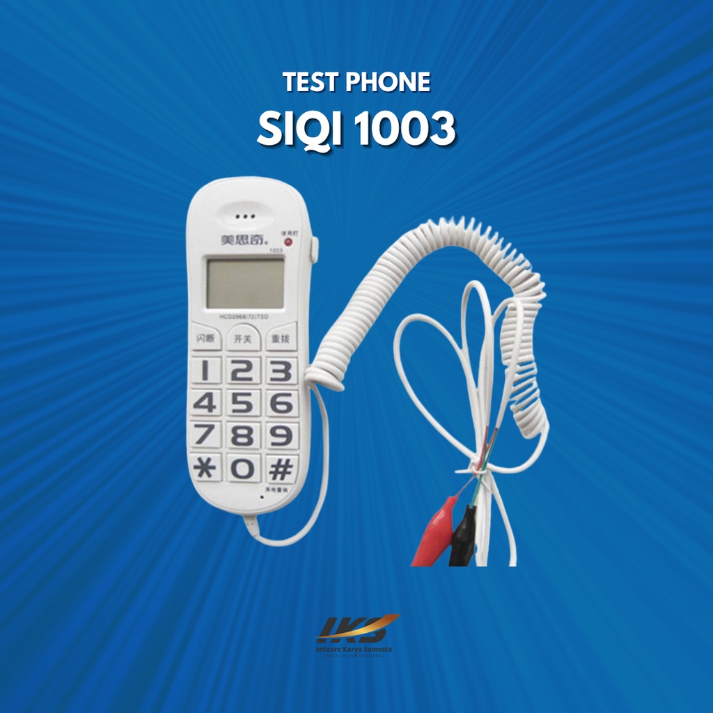 Testphone / Test Phone Pesawat Test Telephone Kabel