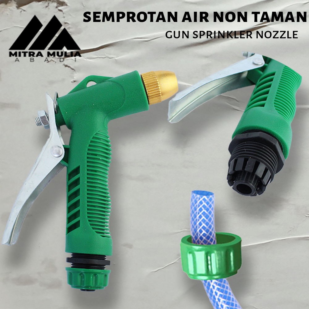 Semprotan Air SprayJumbo Kuningan l Hoze Nozzle Spray l Taman