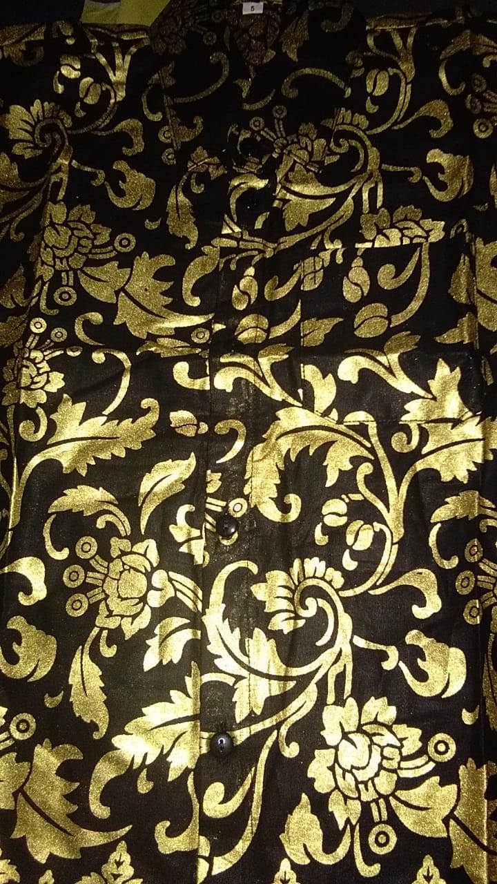 ( Couple Keluarga )maura Couple - Sania Ruflle Batik Couple Ori Ndoro Jowi - Bakung Prada