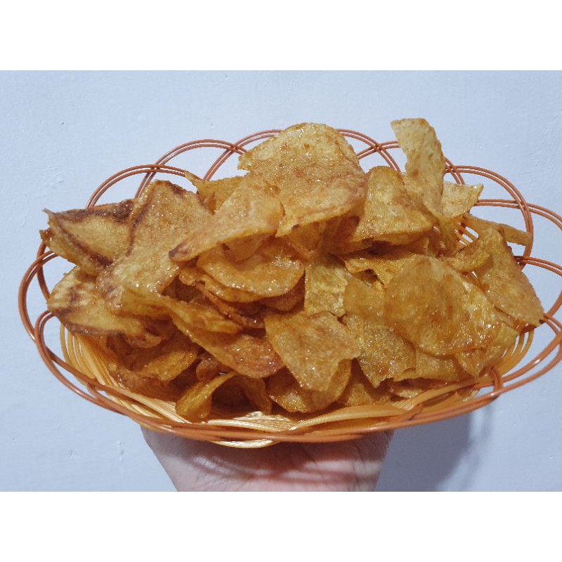 

KRIPIK KENTANG PEDAS MANIS GURIH