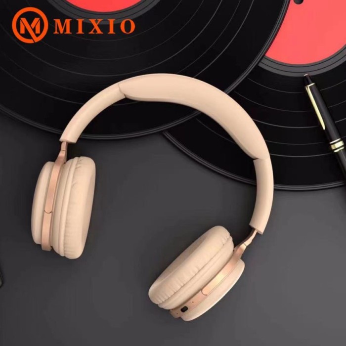 MIXIO XG-710 Headset Bluetooth Wireless TOUCH CONTROL Headphones