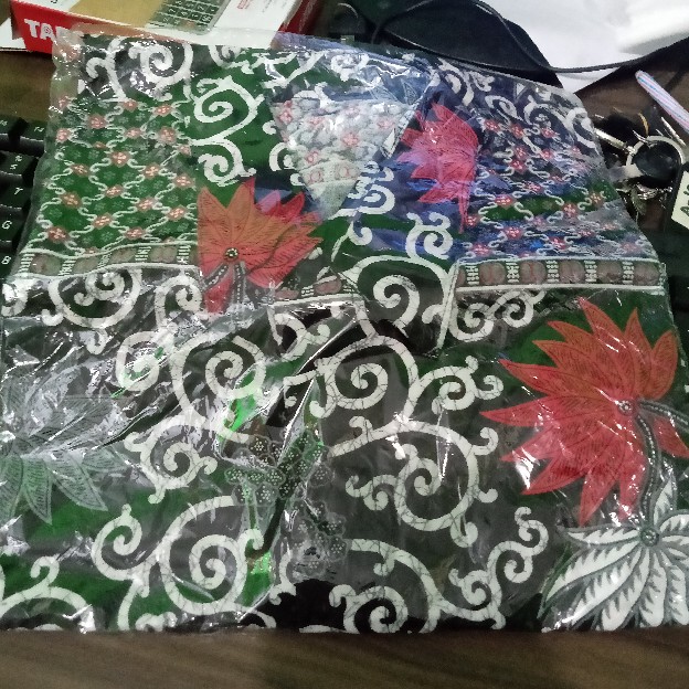 Baju Pakaian Kemeja Batik Hem Kantor Pria Dewasa Lengan Pendek