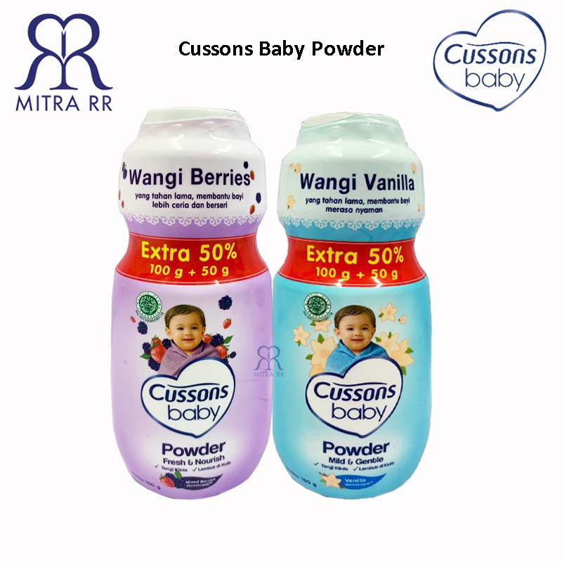 Cussons Baby Powder 75 gr/150 gr Bedak Bayi Tabur Cussons Baby