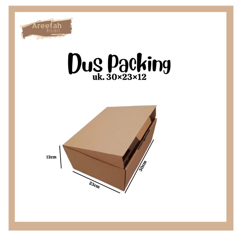 

KARDUS KARTON / KARDUS BOX / KARDUS PACKING DIE CUT UKURAN 30x23x12 cm