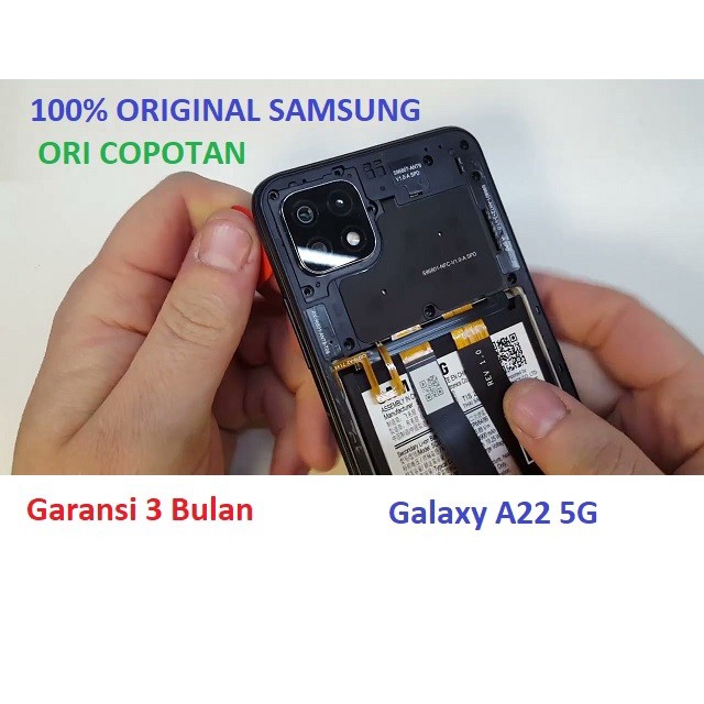 Battery Baterai SAMSUNG Galaxy A22 5G Original Copotan SCUD-WT-W1
