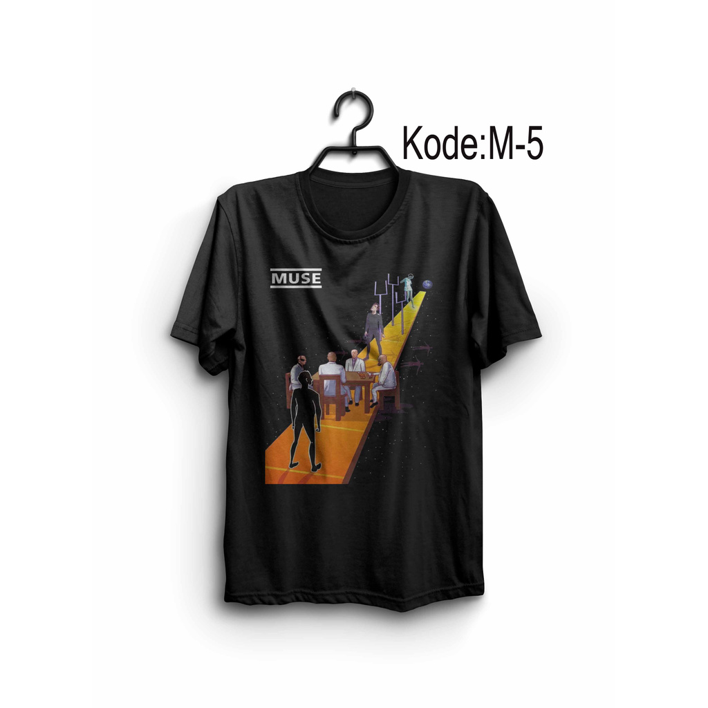 Kaos Music Band Muse - Kaos Band Rock Muse     5