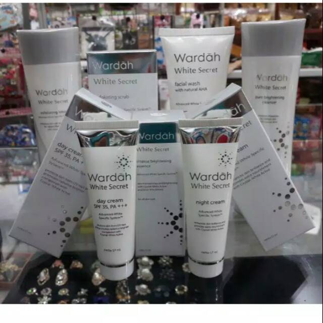 Wardah white secret paket